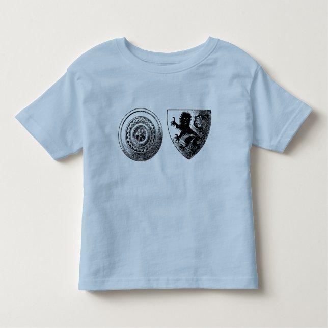 Mediaeval Shields Toddler's Shirt (Front)
