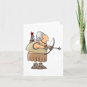 Mediaeval Soldier Card