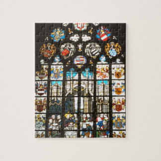 Mediaeval stained glass window, Holland Jigsaw Puzzle