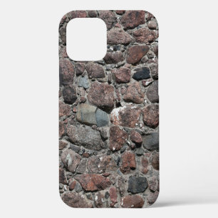 Mediaeval stone wall texture backgroundabstract, a iPhone 12 case