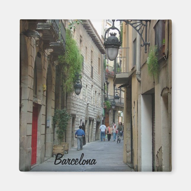 Mediaeval Street Magnet (Front)