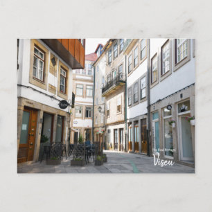 Mediaeval Street- Viseu Portugal   Postcard