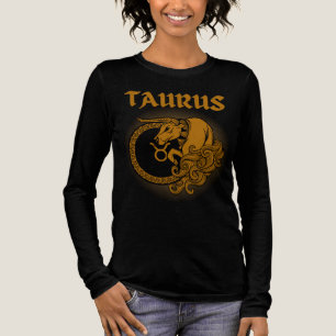 Mediaeval Style Zodiac Taurus Tri-Blend Shirt