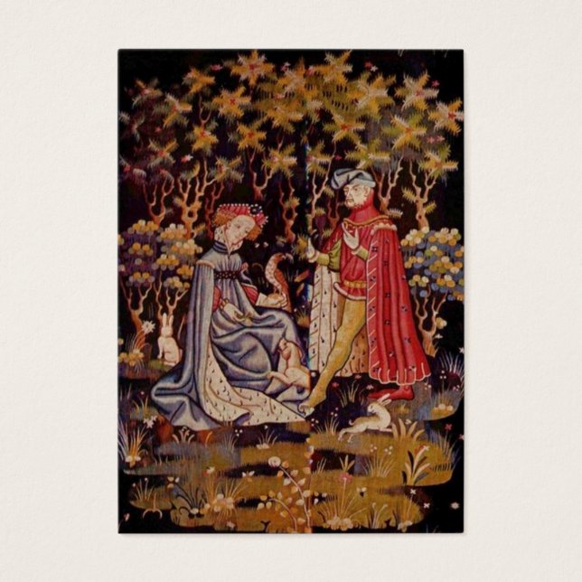 Mediaeval tapestry lovers (Front)