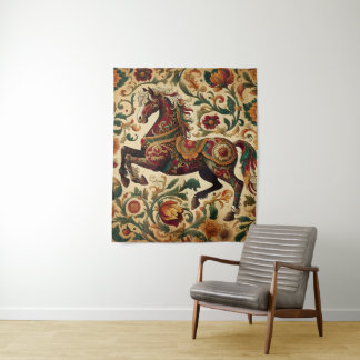 Mediaeval Tapestry Style Horse