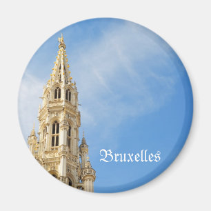 mediaeval Town Hall in Brussels Magnet