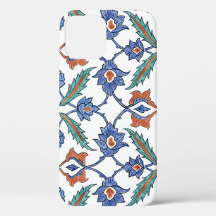 Mediaeval Turkish Tiles: Floral Ornament. iPhone 12 Case