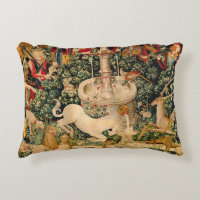 Mediaeval Unicorn Tapestries Print: Met Cloisters