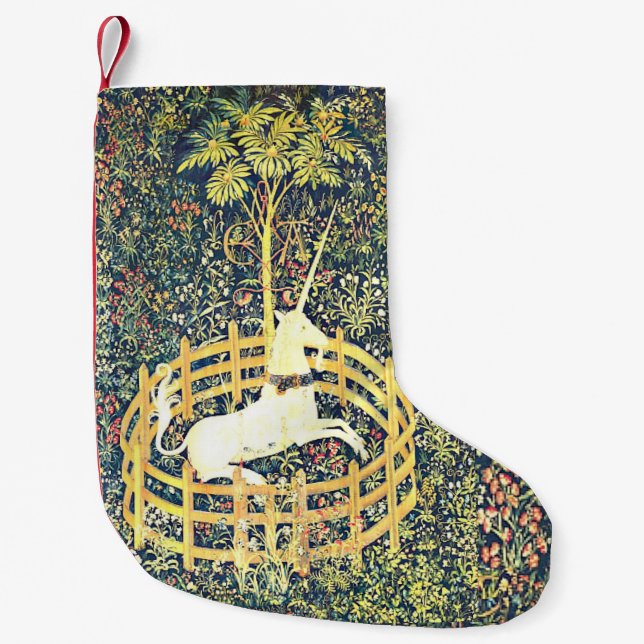 Mediaeval Unicorn Tapestry - Stocking (Front)