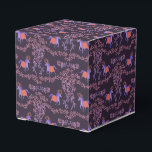 Mediaeval vibes   favour box<br><div class="desc">Mediaeval vibes is a mysterious pattern with horses and rose trees,  beautiful design for boho or gothic home.</div>