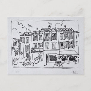 Mediaeval Village of Biot, France Postcard