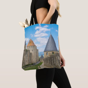 Mediaeval Walls of Carcassonne Tote Bag