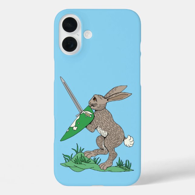 Mediaeval Warrior Rabbit Case-Mate iPhone Case (Back)