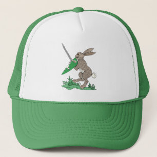 Mediaeval Warrior Rabbit Trucker Hat