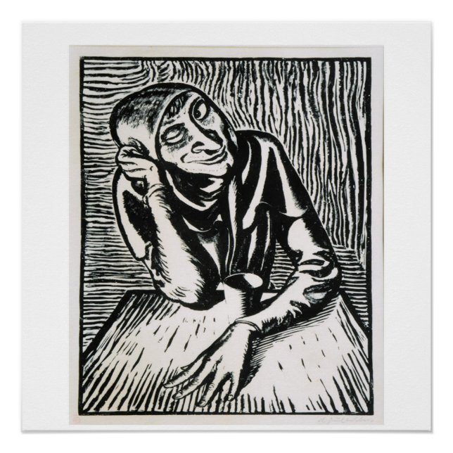 Mediaeval woodcut poster (Front)