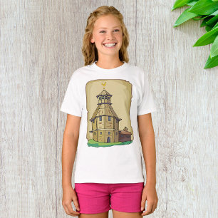 Mediaeval Wooden Watchtower and Fortress T-Shirt