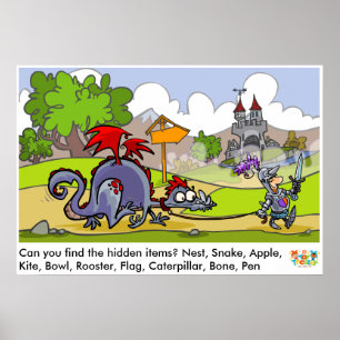 Mediaeval Word Find Poster