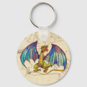 Mediaeval Wyvern Key Ring