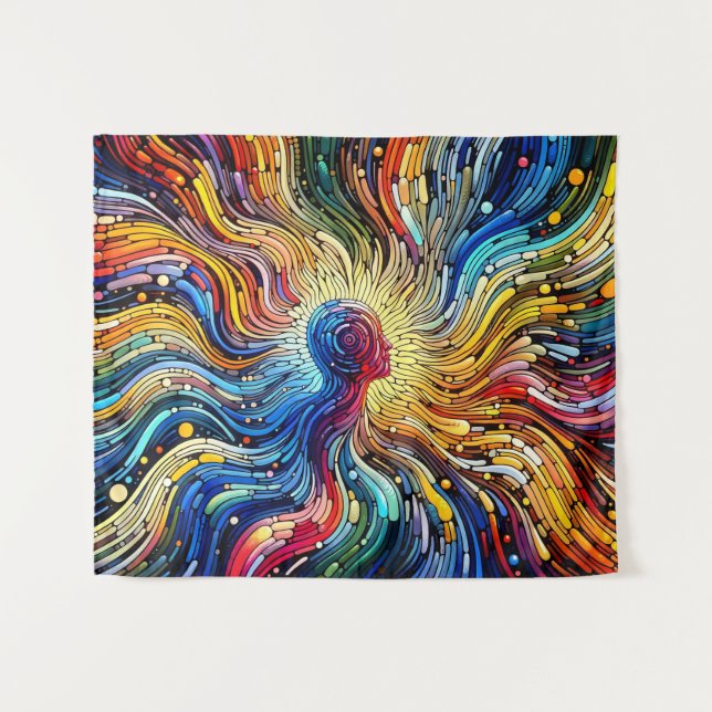 Mediatation  tapestry (Front (Horizontal))