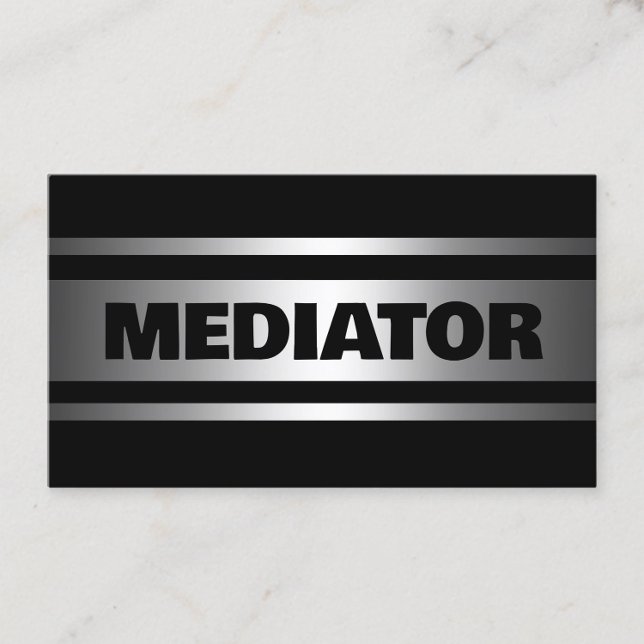 Mediator Legal Business Card (Creator Uploaded)