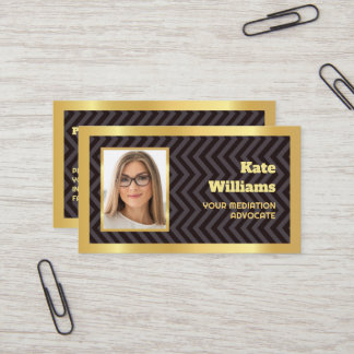 Mediator Legal Business Card