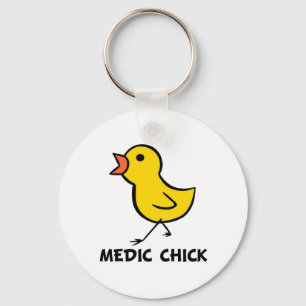 Medic Chick Key Ring