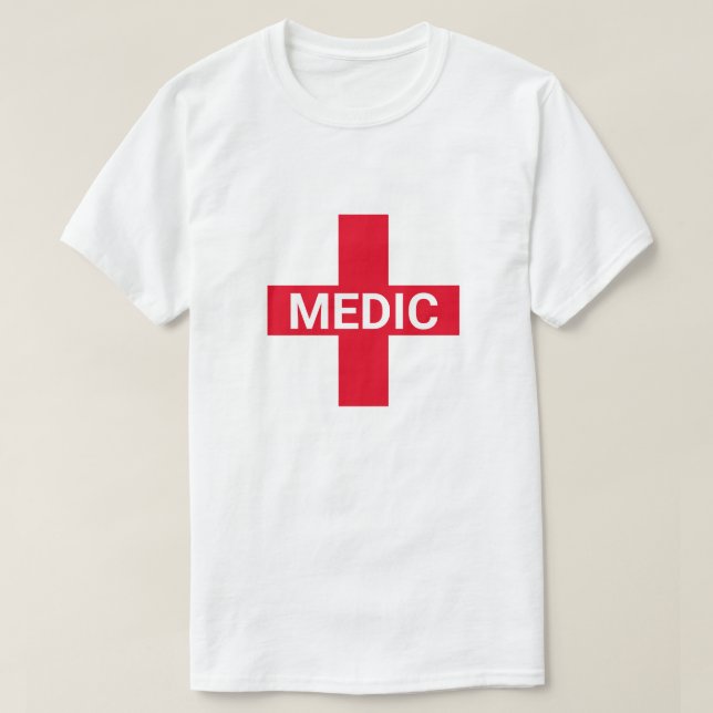 Medic Cross T-Shirt (Design Front)