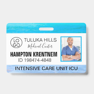 Medica Photo ID Beach Please Badge