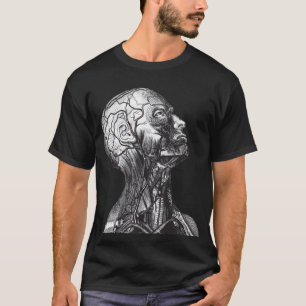Medical Anatomy Head Neck Vintage T-Shirt