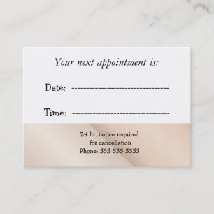 Medical Appointment Card