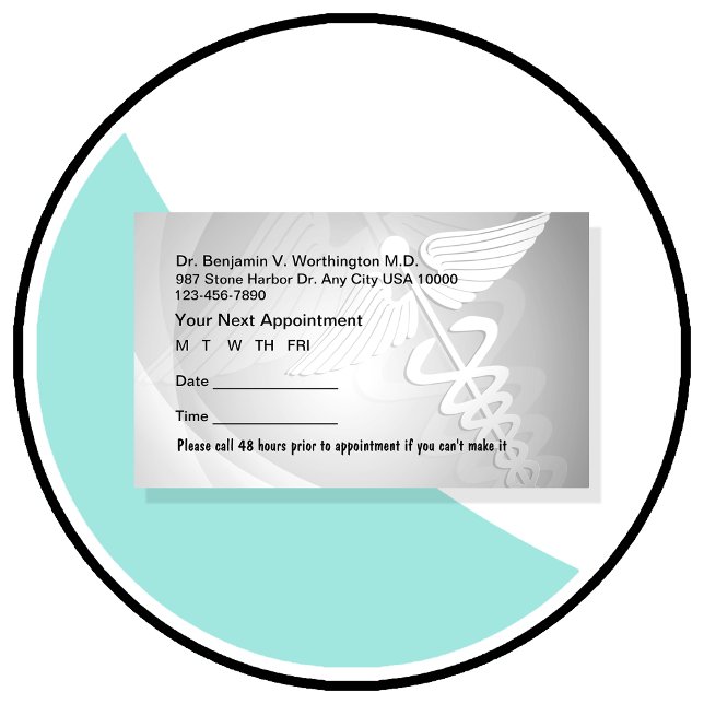 Medical Appointment Cards (Creator Uploaded)