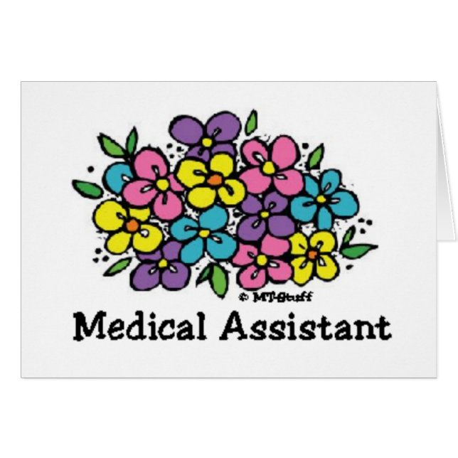 Medical Assistant Blooms (Front Horizontal)