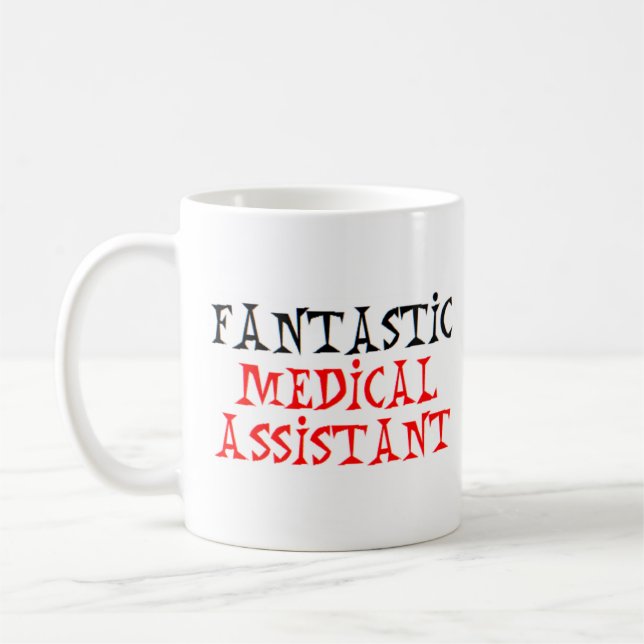 medical assistant, fantastic coffee mug (Left)