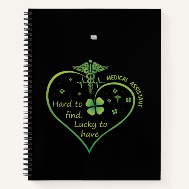 Medical Assistant hard to Find Notebook (Front)