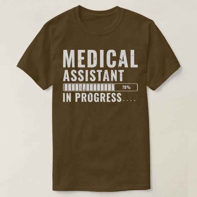 Medical Assistant In Training Future Programmer T-Shirt (Design Front)