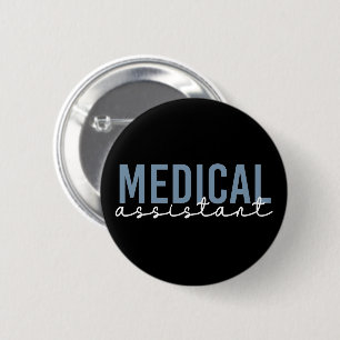 Medical Assistant MA Clinical Assistant 6 Cm Round Badge