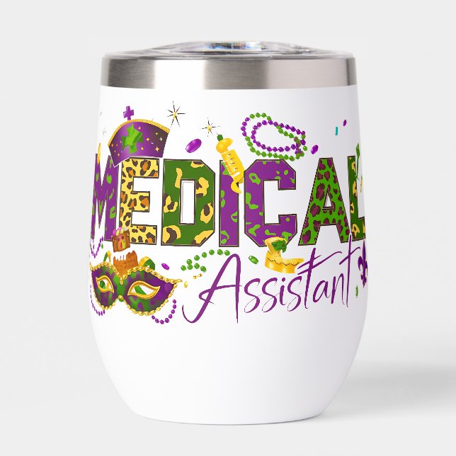 Medical Assistant - Mardi Gras (Front)