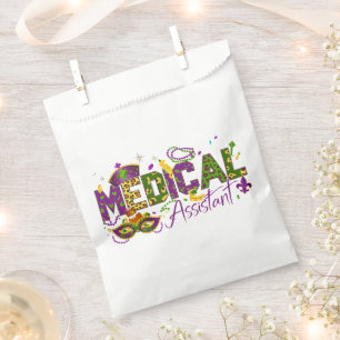 Medical Assistant - Mardi Gras Favour Bags