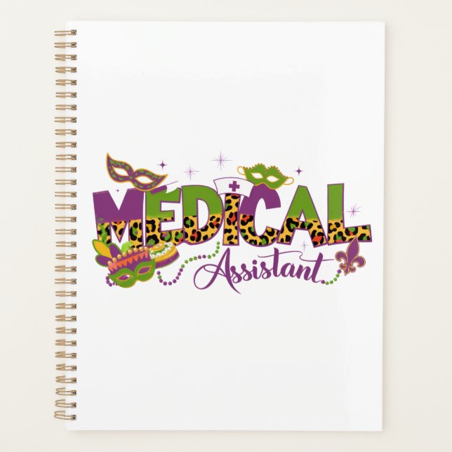 Medical Assistant - Mardi Gras Planner (Front)
