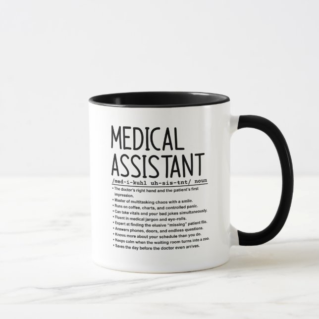 Medical assistant mug (Right)