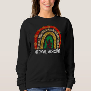 Medical Assistant Rainbow Appreciation Essential W Sweatshirt