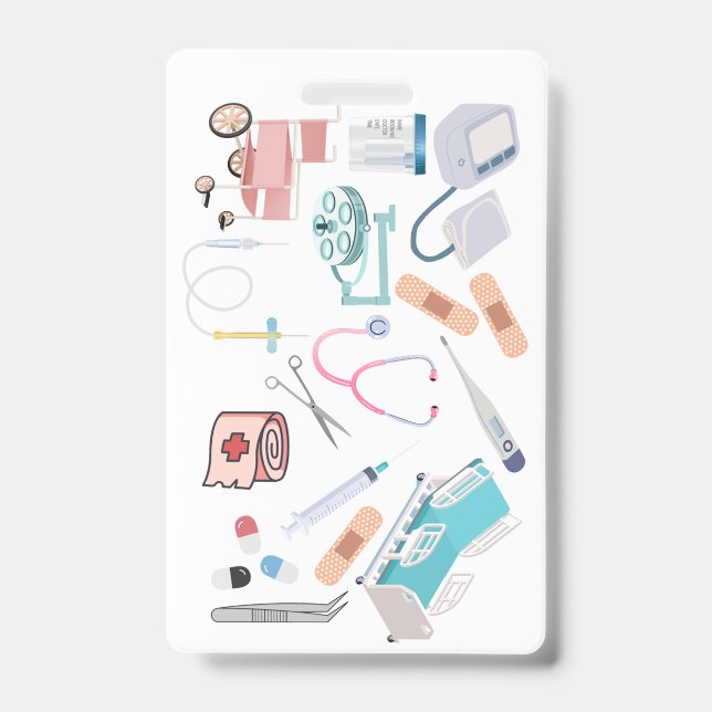 Medical Badge Accessory ID Badge (Front)