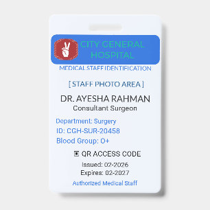Medical Badge Nurse Badge   Secure ID