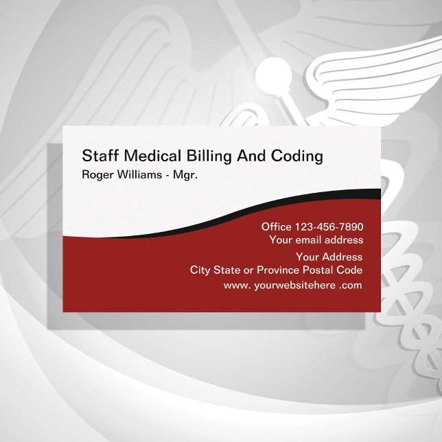 Medical Billing And Coding Business Card (Creator Uploaded)