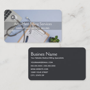 Medical Billing Business Card