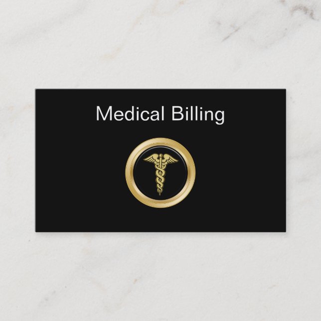 Medical Billing Business Cards (Front)