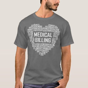 Medical Billing Heart T-Shirt