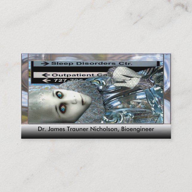 Medical  Business Card (Front)
