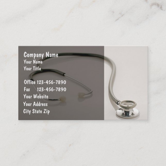 Medical Business Cards (Front)