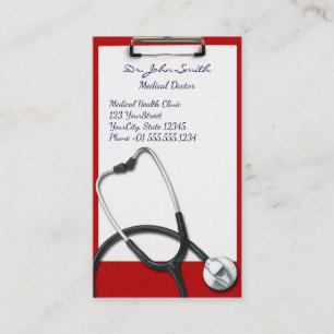 Medical Clipboard with Stethoscope - Appointment